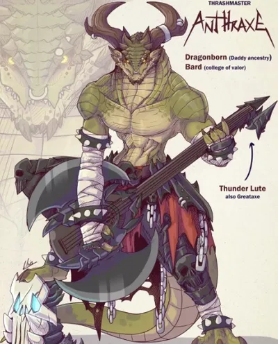 Anath - Dragon Musician