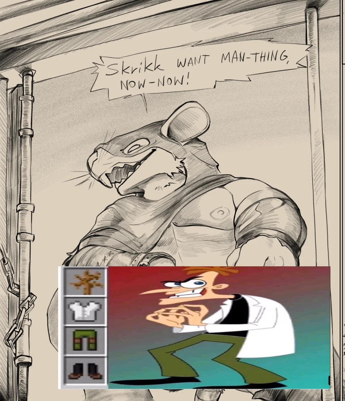 Skrikk the Dominator | His Title Name Is a Lie, Just Like The Cake