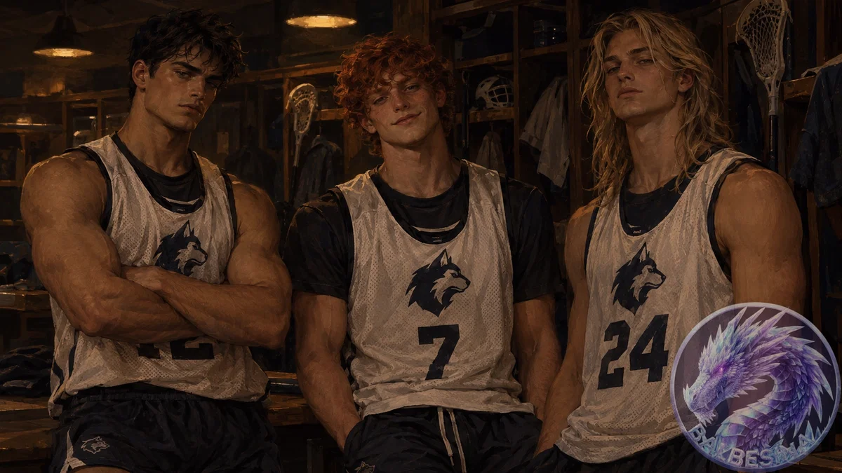 The Golden Trio: John, Pitt, Liam
