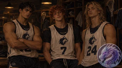 The Golden Trio: John, Pitt, Liam