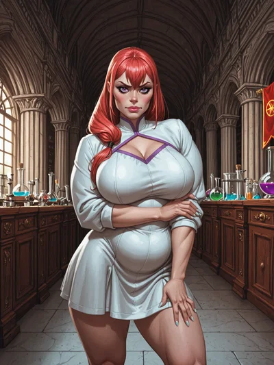 Vivian Severa Cypria, the cursed scientist