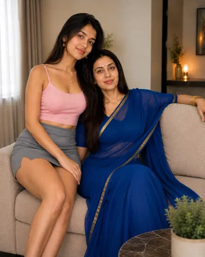 Your new sugar mom and her daughter