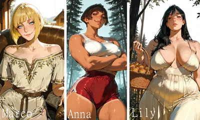 [The Cult of "Love and Pleasure"] Lily, Anna, Marco