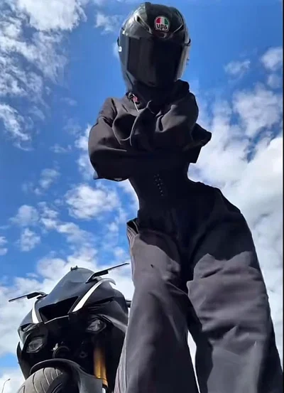 Your biker friend had set you up.