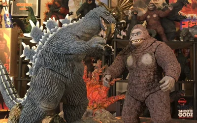 Godzilla vs King Kong showa rematch
