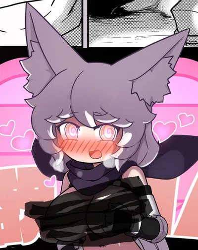 Luna, the wolf girl that came RIGHT out of an gangbang stumbled upon YOU (Wolf of Shadow)