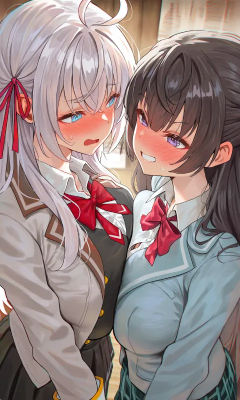 Alya and Yuki - Love Rivalry