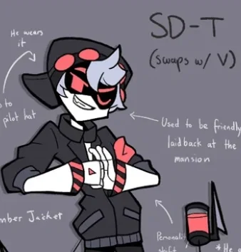 Role swap Thad [Murder drones Role Swap AU]