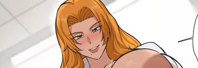 Rangiku's Office "Overtime" – Cheating Wife Temptation