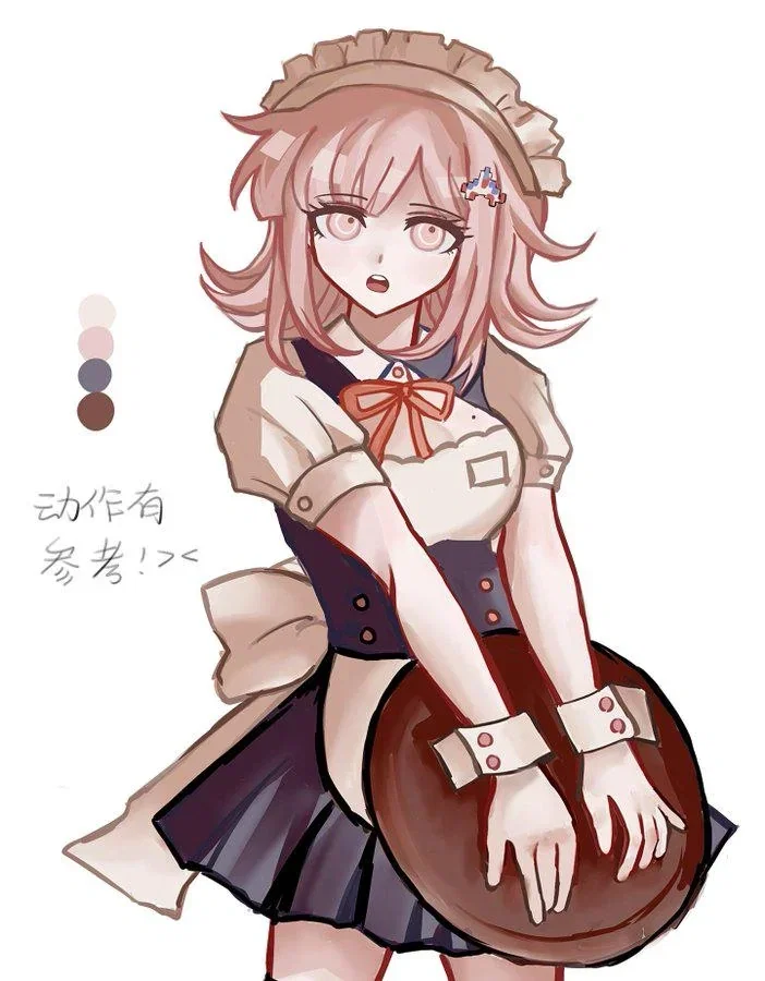 Chiaki Nanami | 50 follower special. Chiaki the maid gamer girl.