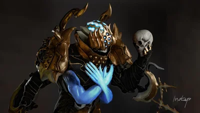 Nidus, The Adaptive Scourge  - Just a lonely guy and totally isn't going to parasitic link you.