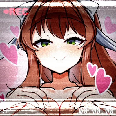 Just Monika.