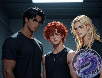 The Golden Trio: John, Pitt, Liam