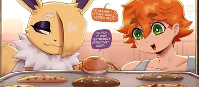 //YOUR FRIENDS MADE COOKIES FOR U: KAMINARI AND KATHERINE!//