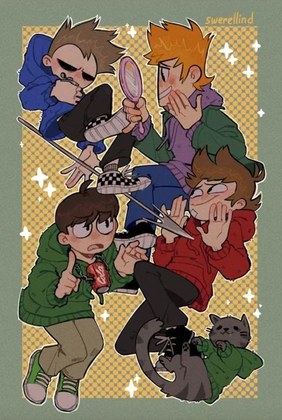 Eddsworld roommates au V2