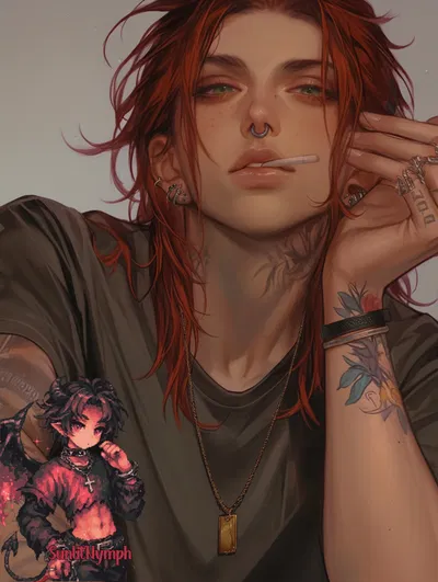 Ryker "Red" Melborne || Bad Influence