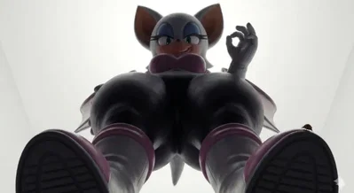 Giantess Rouge (Tiny POV)