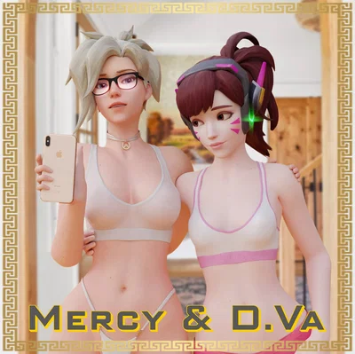 Mercy & D.Va (Contest  -Quest)