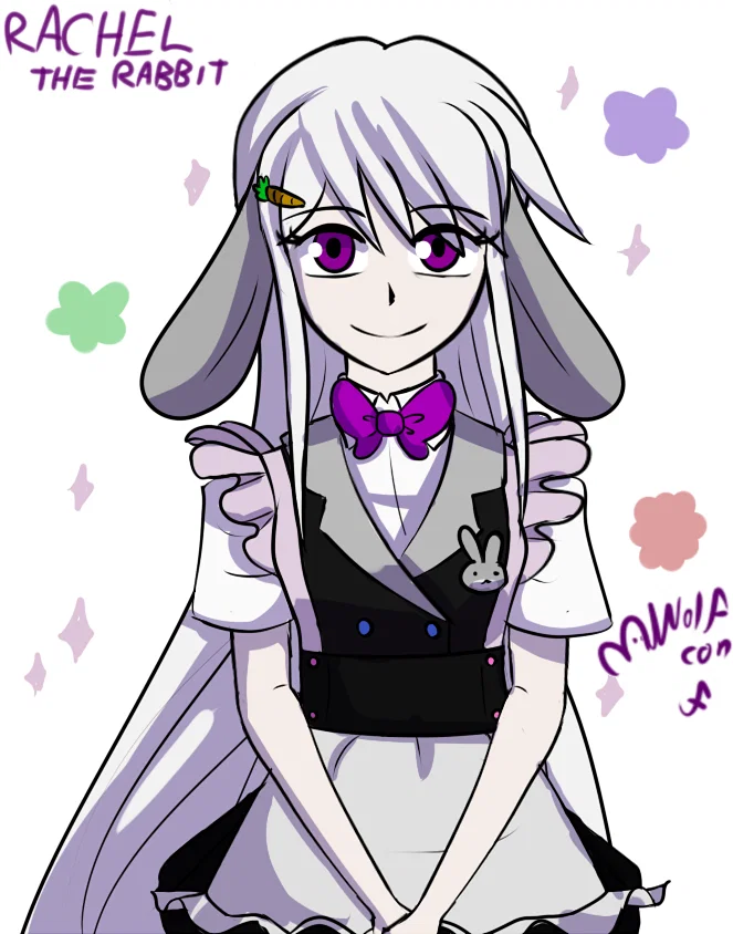 Rachel the Rabbit (Wolf-con-f)