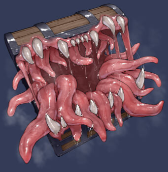 Tentacle mimic chest