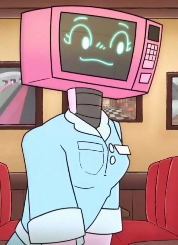 a microwave waitress