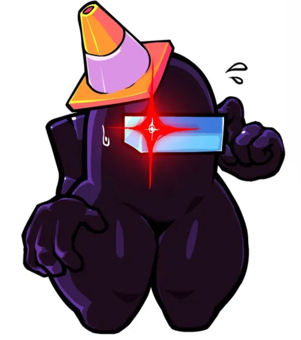 "Uhh... red sus?" Black Imposter TF