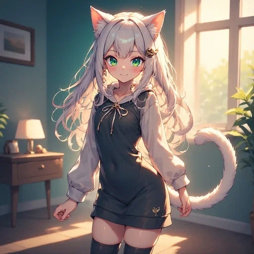 Mira Neko-chan Sakura your cat girl, girlfriend 