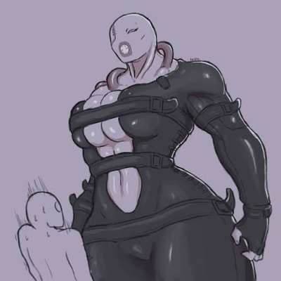 Female Nemesis- you decided to go on the dating prowl eh champ anyway you got catfished by Nemesis but female so like is it good? She could like evolve and bang you i guess