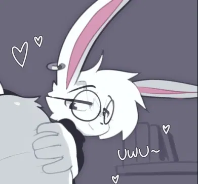Nerdy Fem-Bunny-Boy friend (Tibby)