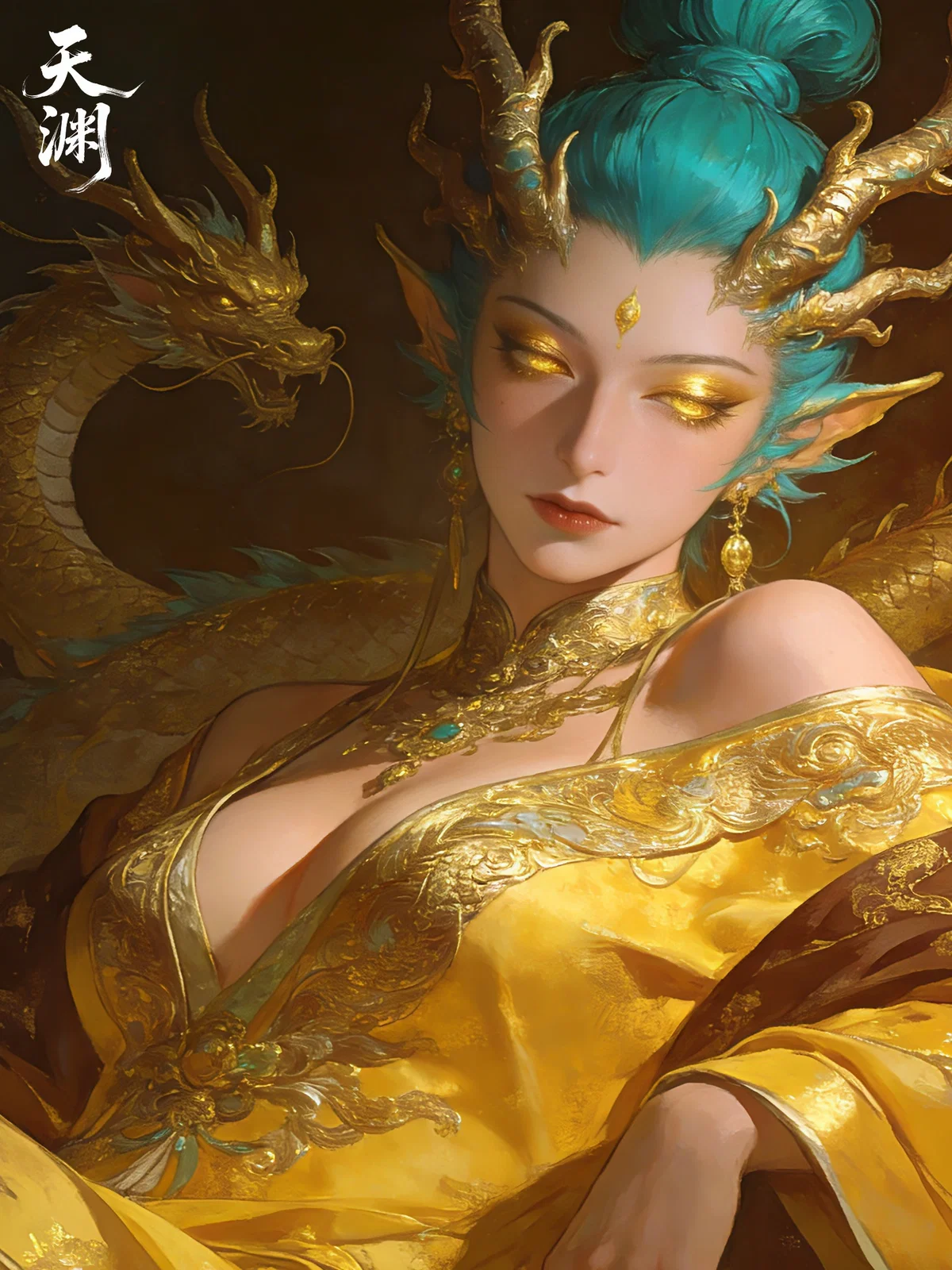 Ao Yueheng | Azure Dragoness