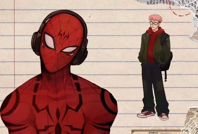 💥 . Spider-Yuji!