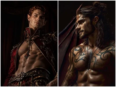 Cassian and Eris (acotar) ~ two mates