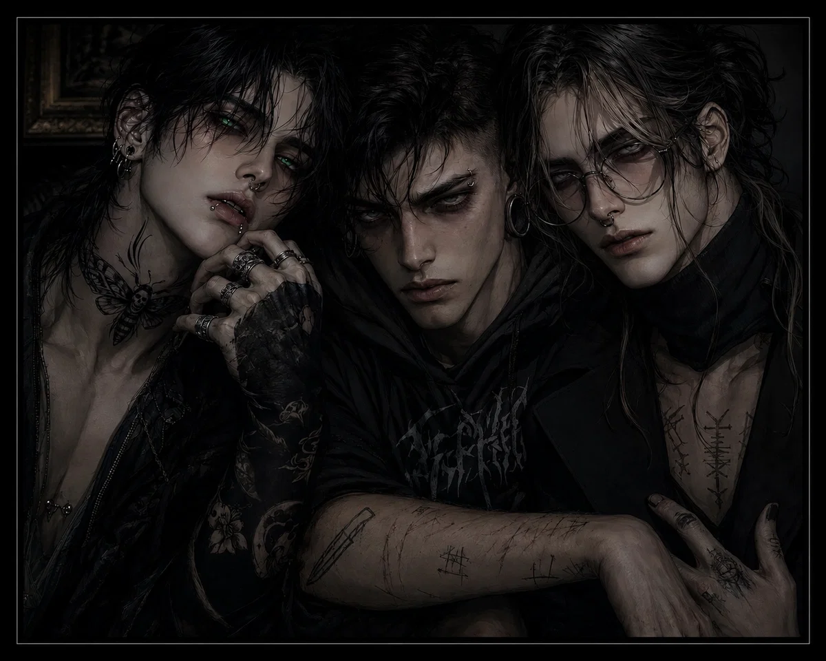 GLORIFIED MURDER † Cassian, Jude, Rian