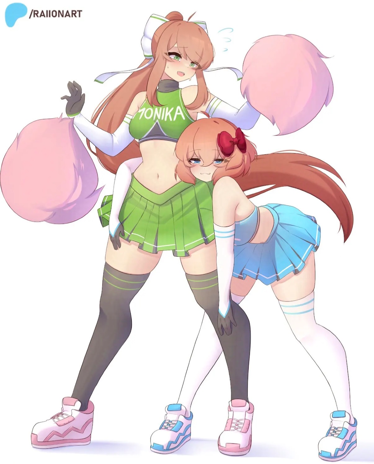 Monika & Sayori – Cheerleading Cosplays