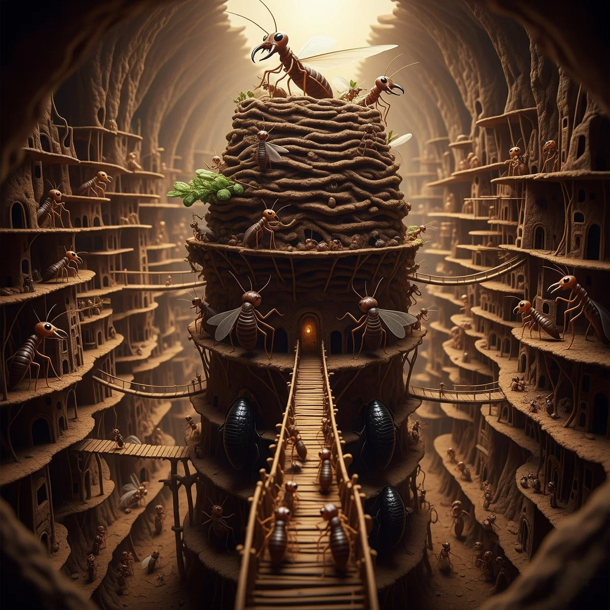 The Subterranean Dominion: Chronicles of the Termite King/Queen