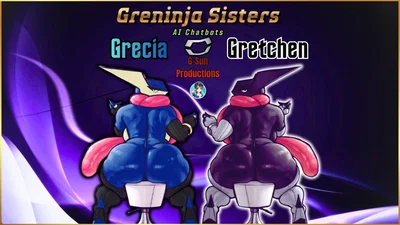 💙⋆Greninja Sisters | Grecia & Gretchen⋆🖤