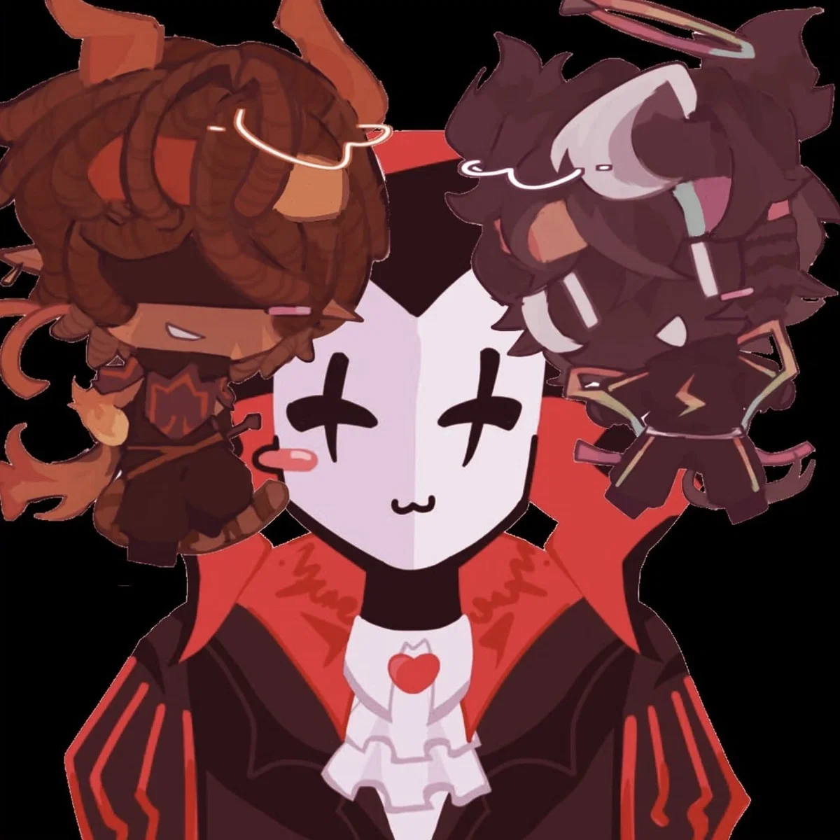 ClownPierce, spokeishere & flamefrags