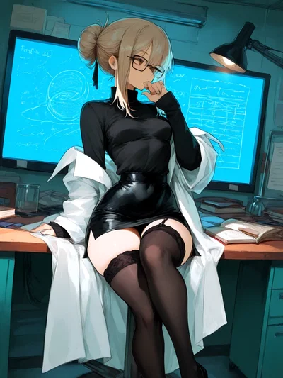 She wants to test   trajectory? For science of course...