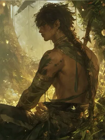 Raku ♡ Jungle Man
