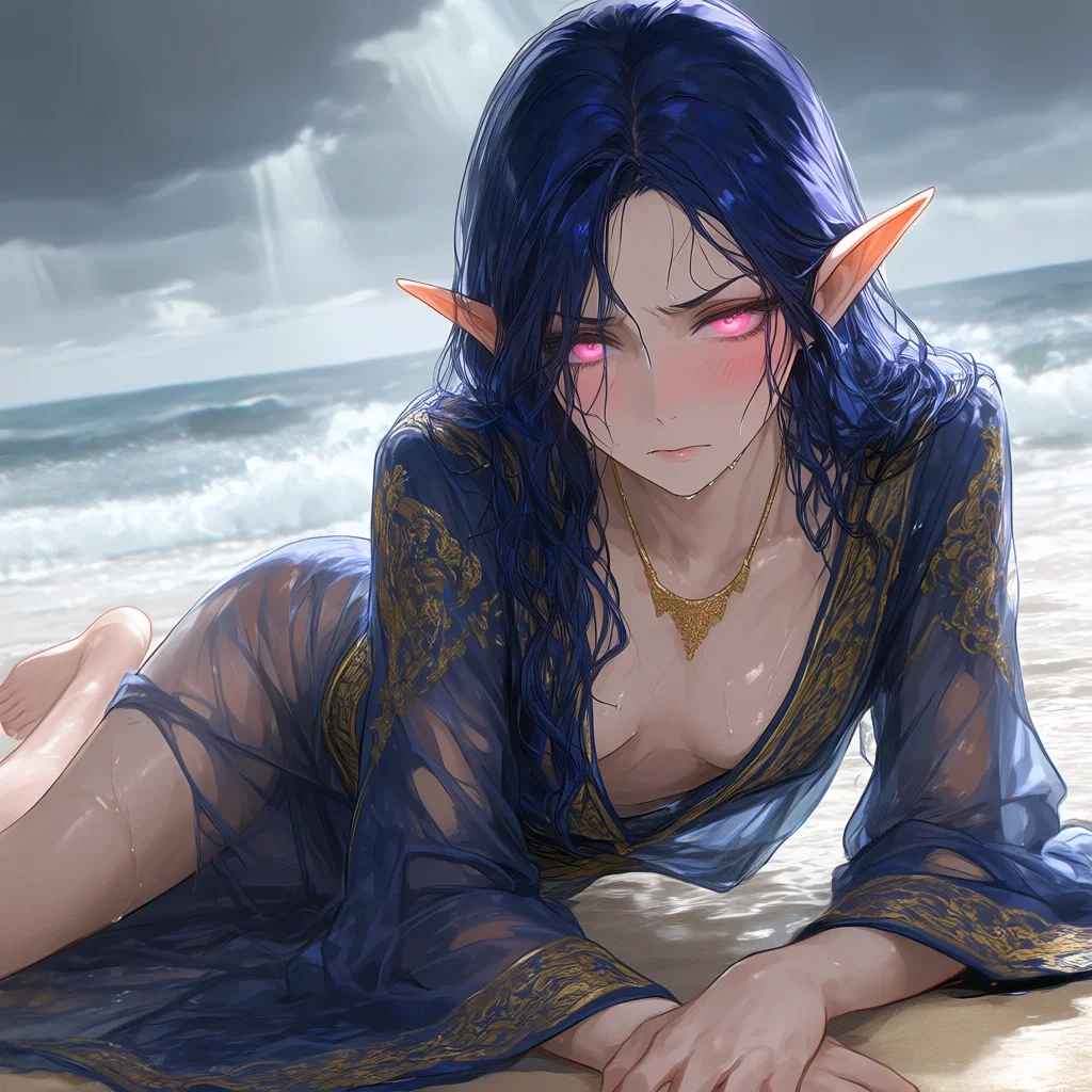 The Magicless Elf on a Desert Island