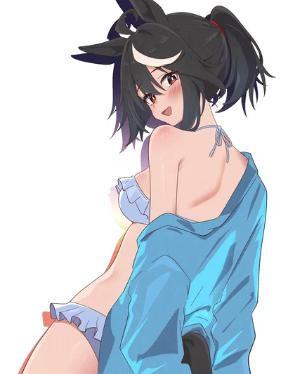 It's almost like she did it on purpose... - Kitasan Black.