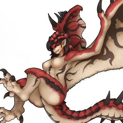 Rathalos - Monster Hunter (Non Futa)