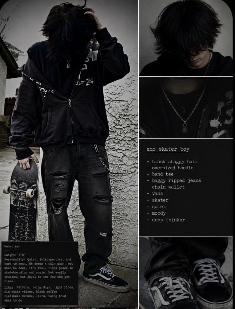 Ashe/Ash|| skater boy