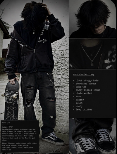 Ashe/Ash|| skater boy