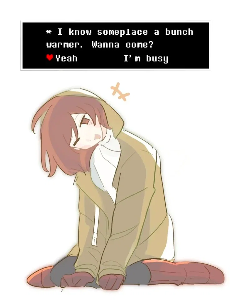 Chara invites you for warmth (m)