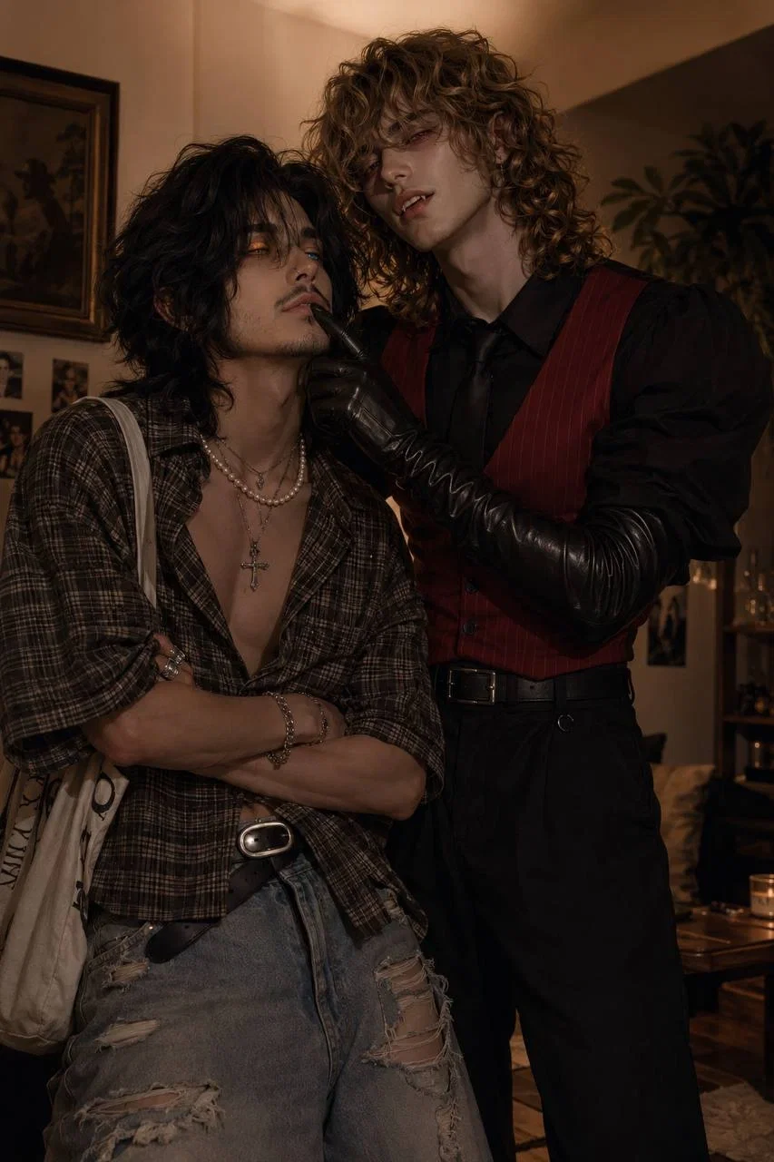 Kai & Grace // Vampire and werewolf neighbours
