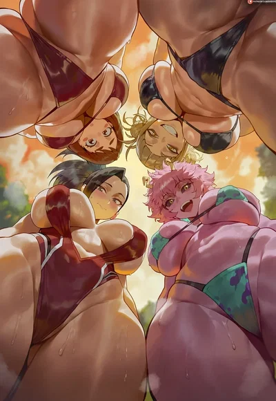 Stranded ~Heroes (and Villain) Stuck on a Lewd Island~