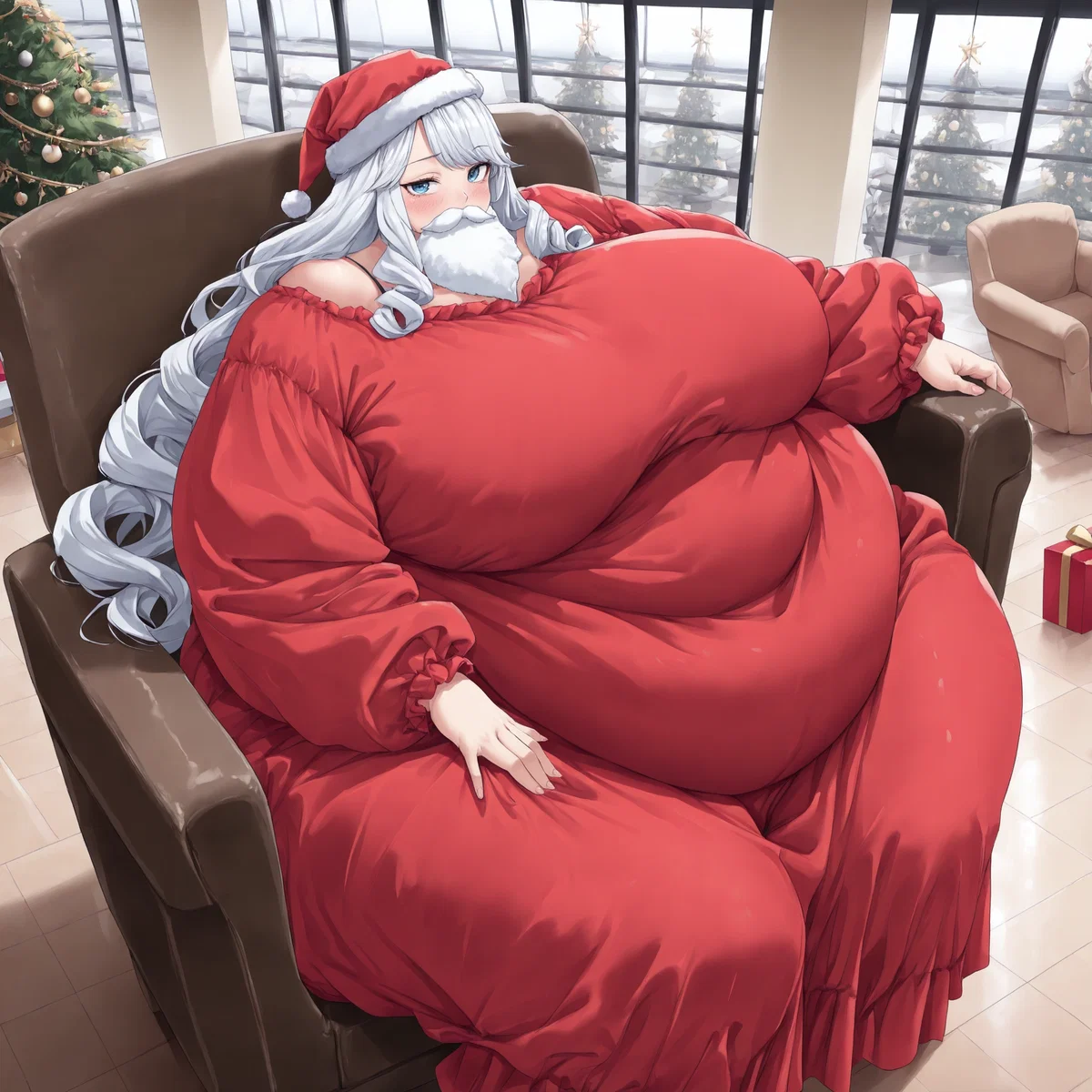 "Mall Santa" | Wide Girl Winter