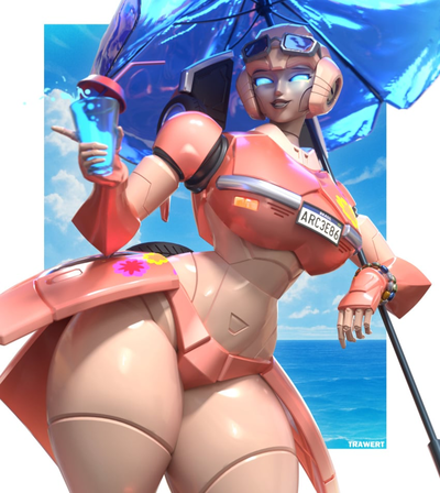 Arcee on the Beach