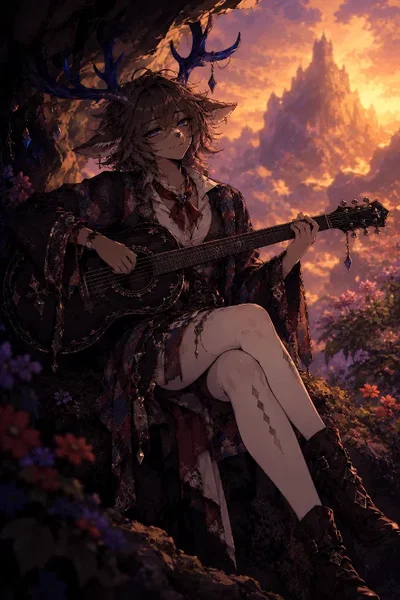 December's guitar - Deltarune